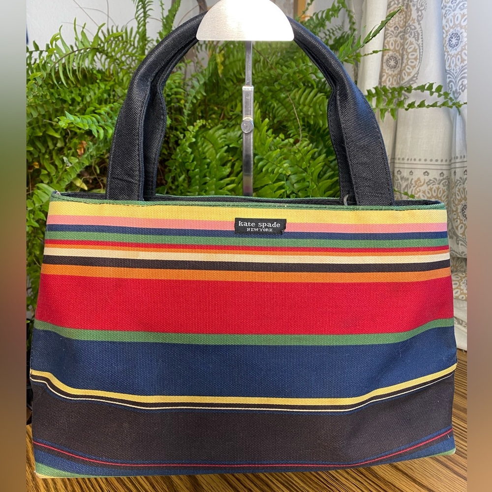 Kate Spade Vintage Boardwalk Stripe Tote Bag